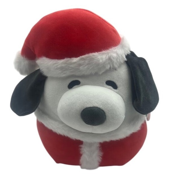 Squishmallows Other - Squishmallows Snoopy Peanuts Christmas Santa Plush Toy 8 Inch